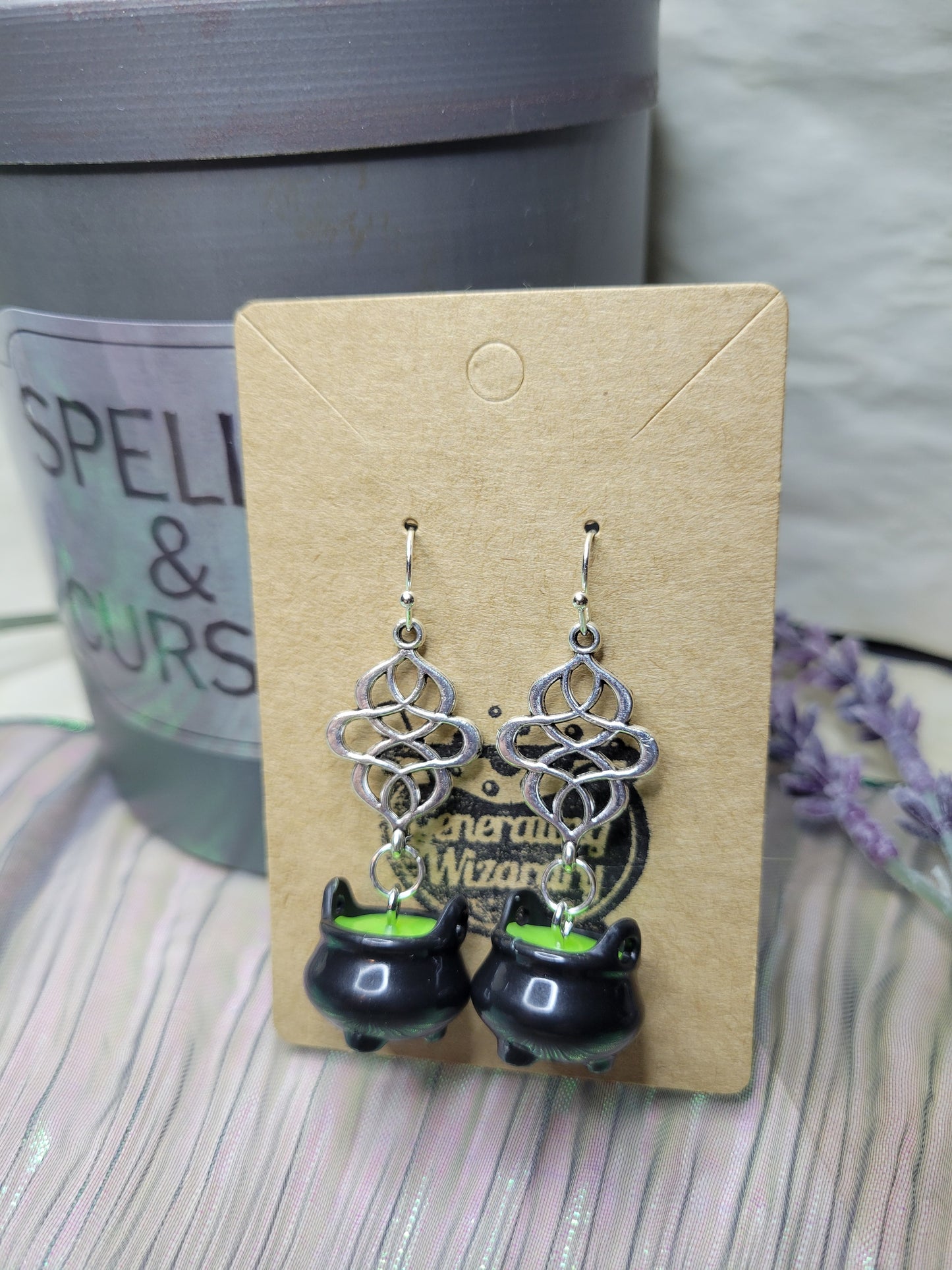 Bubbling Cauldron Earrings