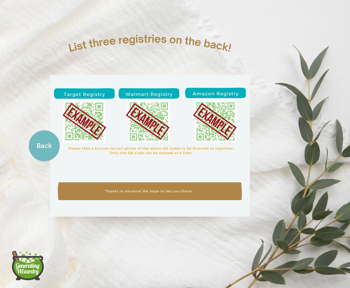 Printable Baby Tribal Boy double sided card